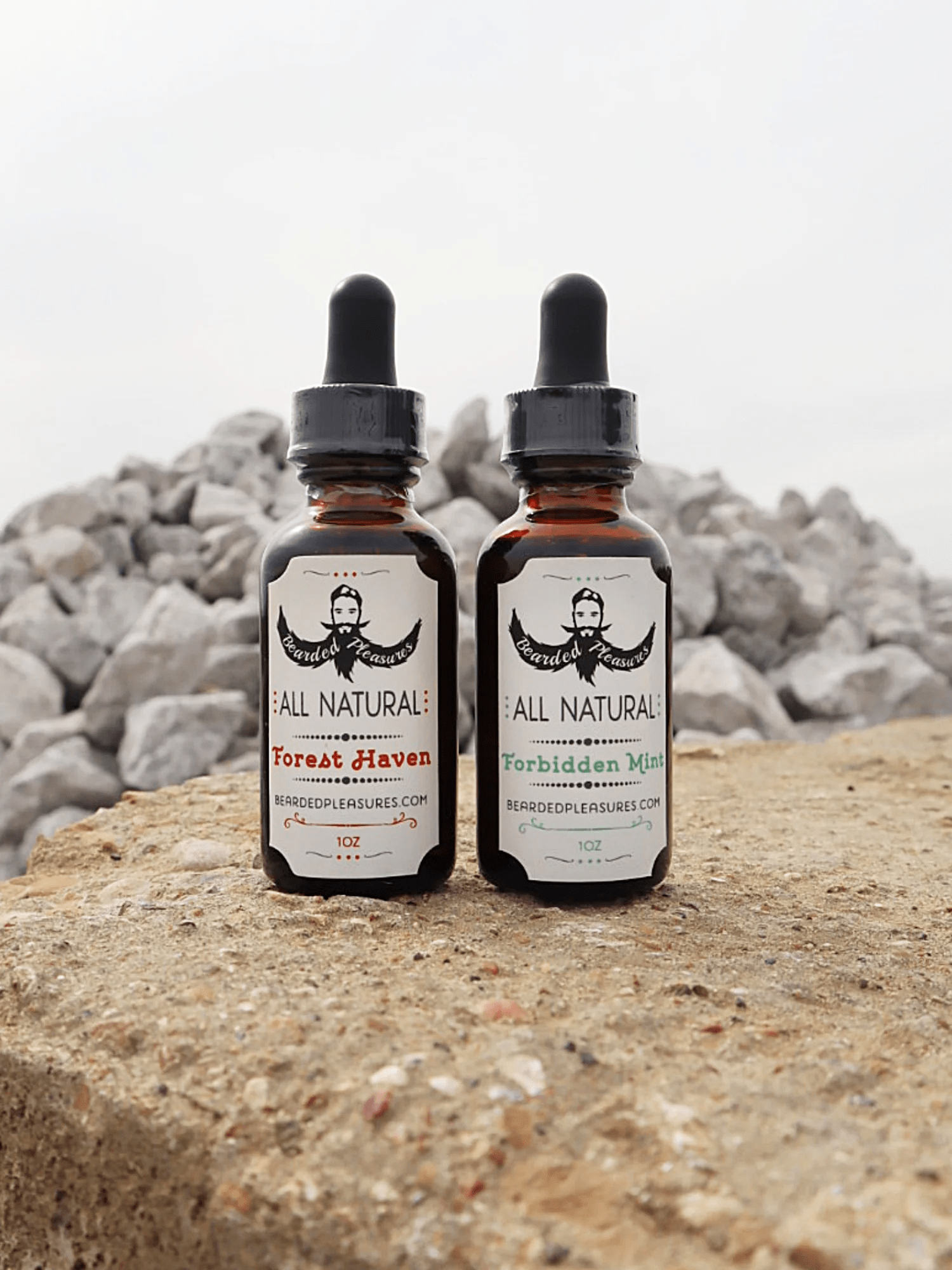 Forest Haven & Forbidden Mint Beard Oil Bundle