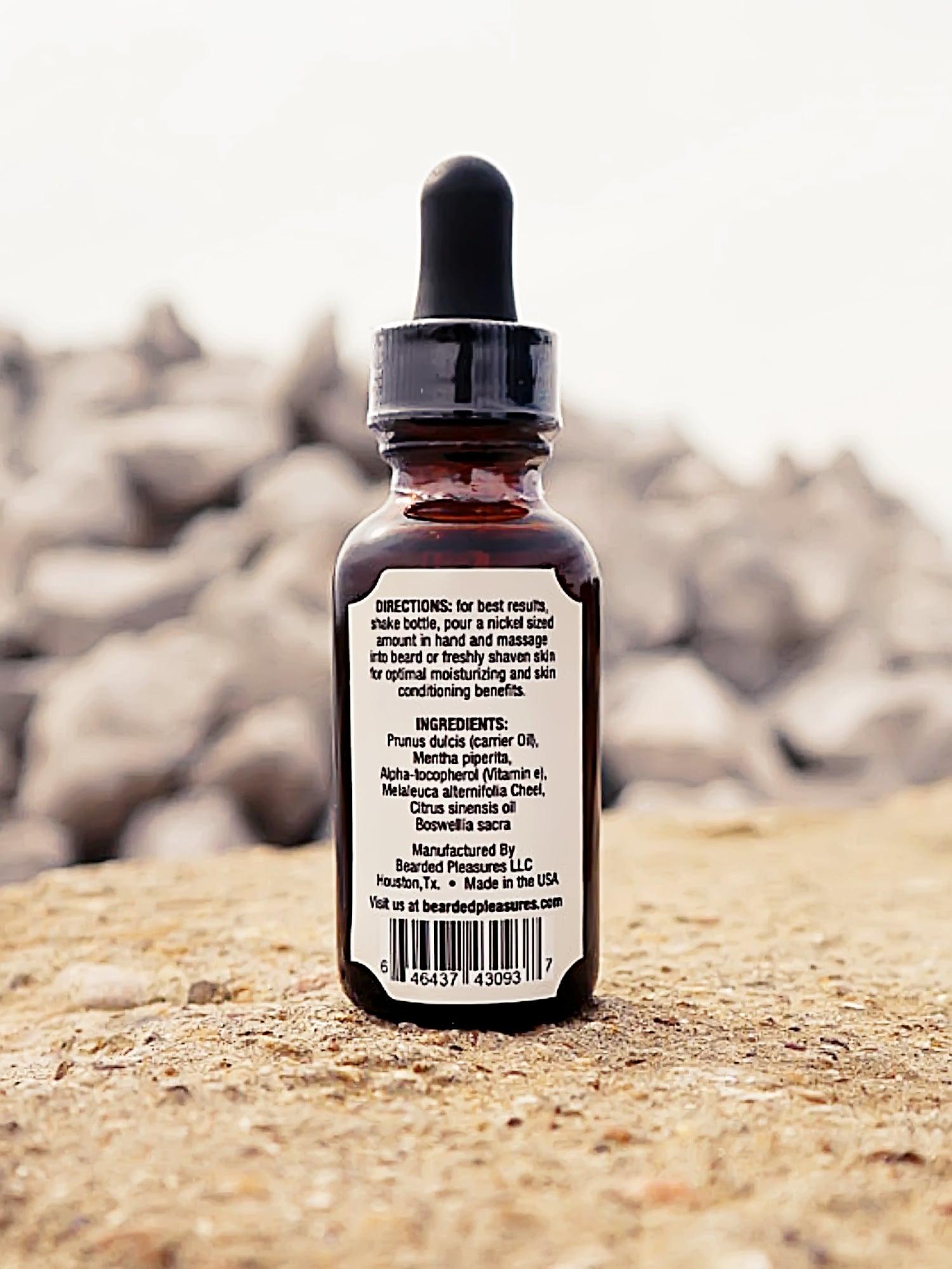 Onyx 1 Oz Beard Oil - Bearded Pleasures 