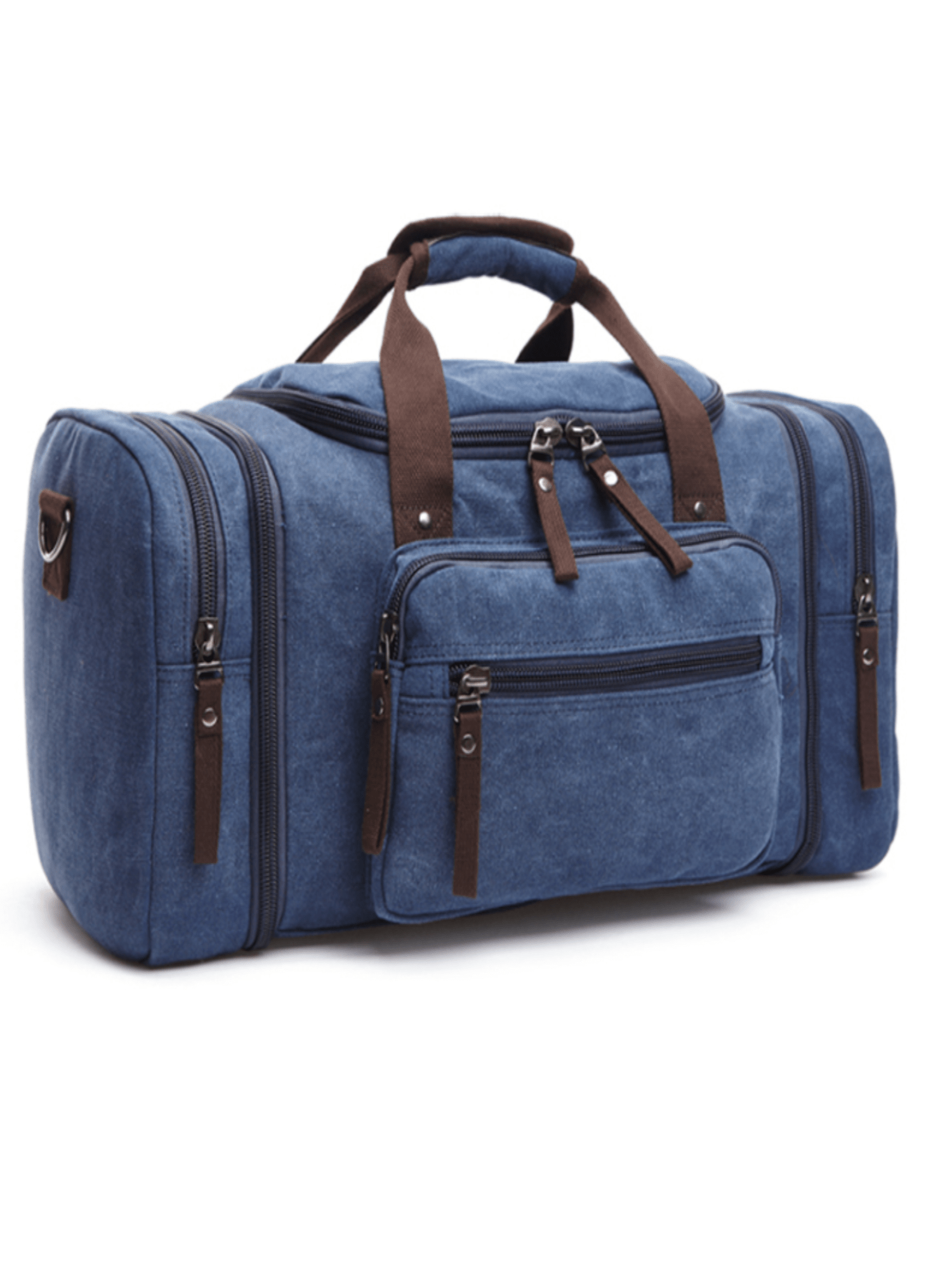 Oversized Vintage Style Canvas Travel Bag